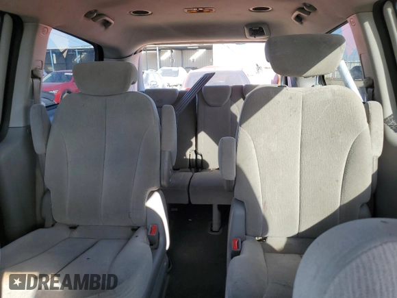 2008 Kia Sedona LX with VIN KNDMB233086261604, listed as a Copart auction lot 48936035 with 313,041 mi miles and Salvage Title. Bid and sale history available at carsss.com. Image 10.