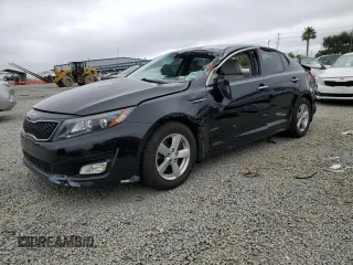 2015 Kia Optima LX with VIN 5XXGM4A74FG431423, listed as a Copart auction lot 59983165 with 168,730 mi miles and Salvage title. Bid and sale history available at DreamBid. Image 1.