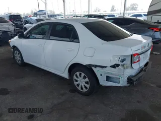 2011 Toyota Corolla L with VIN JTDBU4EE9B9131113, listed as a IAAI auction lot 42028423 with 191,157 mi miles. Bid and sale history available at carsss.com. Image 3.