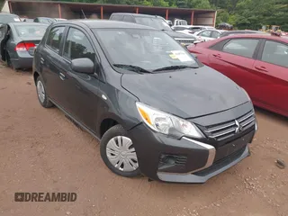 2024 Mitsubishi Mirage ES z VIN ML32AUHJ0RH027291, wystawiony jako IAAI lot #42497926 z przebiegiem 9 627 mil mil oraz . Historia ofert i sprzedaży dostępna na DreamBid. Obrazek 1.