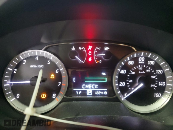 2013 Nissan Sentra FE+ S with VIN 3N1AB7AP5DL657102, listed as a Copart auction lot 54579015 with 122,419 mi miles and Salvage Title. Bid and sale history available at DreamBid. Image 9.