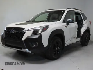 2023 Subaru Forester Wilderness with VIN JF2SKAMC7PH464218, listed as a Copart auction lot 50942575 with 8,827 mi miles and Salvage Title. Bid and sale history available at carsss.com. Image 2.