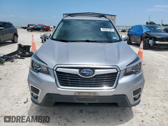 2019 Subaru Forester Limited with VIN JF2SKAUC6KH569535, listed as a Copart auction lot 65501905 with 75,209 mi miles and Salvage title. Bid and sale history available at DreamBid. Image 5.