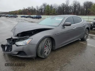 2017 Maserati Ghibli S Q4 with VIN ZAM57RTL8H1266945, listed as a Copart auction lot 51934315 with 56,979 mi miles and Salvage Title. Bid and sale history available at carsss.com. Image 1.