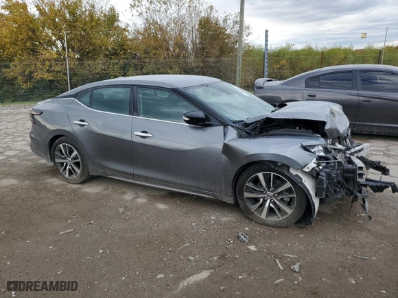 2022 Nissan Maxima SV with VIN 1N4AA6CV3NC503349, listed as a Copart auction lot 77304034 with 39,382 mi miles and Salvage Title. Bid and sale history available at carsss.com. Image 4.