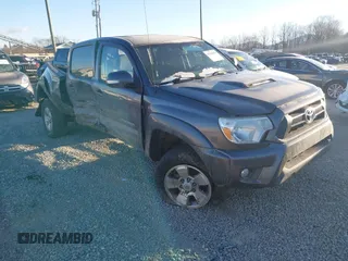 2013 Toyota Tacoma with VIN 5TFMU4FN1DX016785, listed as a IAAI auction lot 41364476 with 1 mi miles. Bid and sale history available at carsss.com. Image 1.