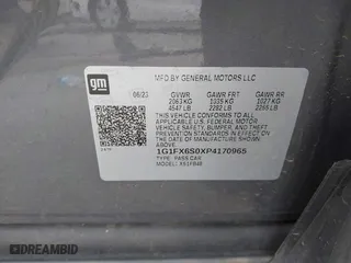 2023 Chevrolet Bolt EV 2LT with VIN 1G1FX6S0XP4170965, listed as a IAAI auction lot 41946627 with 18,477 mi miles. Bid and sale history available at carsss.com. Image 9.