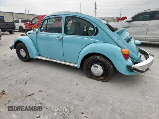 1974 Volkswagen Beetle with VIN 1142451120, listed as a Copart auction lot 63041995 with 10,102 mi miles and Salvage title. Bid and sale history available at DreamBid. Image 2.