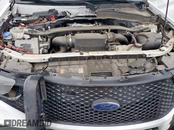2021 Ford Explorer z VIN 1FM5K8AC3MNA02725, wystawiony jako Copart lot #50581575 z przebiegiem Nie podano mil oraz Szkoda całkowita • Salvage title. Historia ofert i sprzedaży dostępna na DreamBid. Obrazek 11.