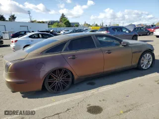 2012 Jaguar XJ with VIN SAJWA2GE5CMV27910, listed as a Copart auction lot 51577355 with 0 mi miles and Clean Title. Bid and sale history available at carsss.com. Image 3.