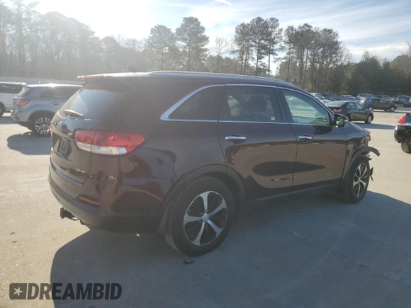 2018 Kia Sorento EX with VIN 5XYPH4A5XJG349798, listed as a Copart auction lot 47433175 with 202,901 mi miles and Salvage Title. Bid and sale history available at DreamBid. Image 3.
