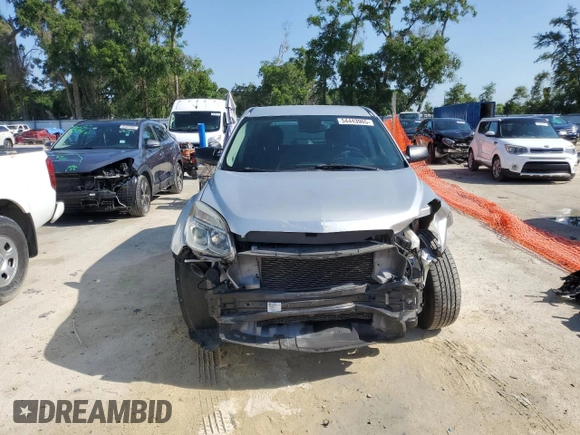 2017 Chevrolet Equinox LS with VIN 2GNALBEK0H1553742, listed as a Copart auction lot 54443965 with 133,884 mi miles and Salvage Title. Bid and sale history available at DreamBid. Image 5.