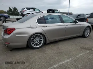 2013 BMW 7 Series 750Li xDrive with VIN WBAYF8C55DDE59031, listed as a Copart auction lot 52822935 with 152,284 mi miles and Clean Title. Bid and sale history available at carsss.com. Image 3.
