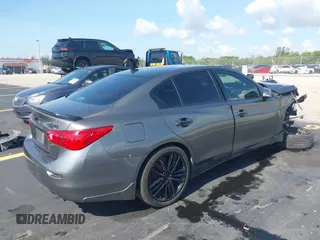 2014 Infiniti Q50 Premium with VIN JN1BV7AP0EM675221, listed as a IAAI auction lot 42551726 with 191,334 mi miles and . Bid and sale history available at DreamBid. Image 4.