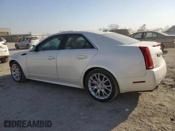 2012 Cadillac CTS Premium with VIN 1G6DS5E33C0141549, listed as a Copart auction lot 48480825 with 137,429 mi miles and Salvage title. Bid and sale history available at DreamBid. Image 2.