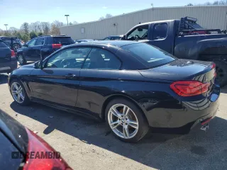 2019 BMW 4 Series 430i xDrive with VIN WBA4Z3C51KEN88803, listed as a Copart auction lot 50422424 with 47,588 mi miles and Salvage title. Bid and sale history available at DreamBid. Image 2.