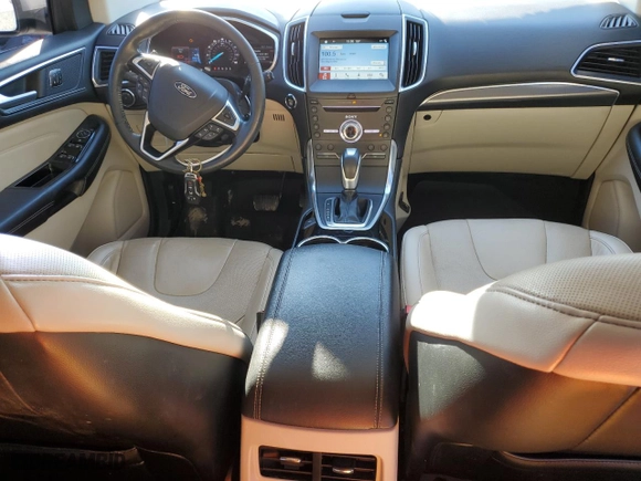 2017 Ford Edge Titanium with VIN 2FMPK3K81HBB02376, listed as a Copart auction lot 83422534 with 122,899 mi miles and Salvage Title. Bid and sale history available at carsss.com. Image 8.