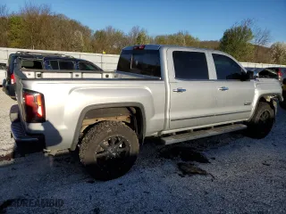 2018 GMC Sierra 1500 SLT with VIN 3GTU2NEC8JG167327, listed as a Copart auction lot 50223545 with 121,195 mi miles and Salvage Title. Bid and sale history available at carsss.com. Image 3.