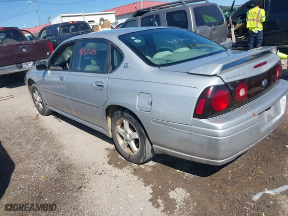2004 Chevrolet Impala LS with VIN 2G1WH52K349400525, listed as a IAAI auction lot 41758280 with 398,061 mi miles. Bid and sale history available at carsss.com. Image 3.