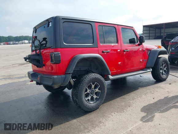 2018 Jeep Wrangler Unlimited Rubicon с VIN 1C4HJXFG6JW177115, выставлен на аукционе IAAI как лот 42357142 с пробегом 66 257 миль миль и . История ставок и продаж доступна на DreamBid. Изображение 4.