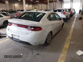 2015 Dodge Dart SXT with VIN 1C3CDFBB9FD319423, listed as a IAAI auction lot 41870324 with 124,857 mi miles. Bid and sale history available at carsss.com. Image 4.