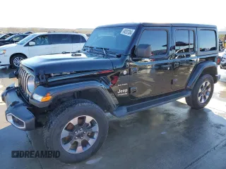 2022 Jeep Wrangler Unlimited Sahara z VIN 1C4HJXEN5NW145438, wystawiony jako Copart lot #84207384 z przebiegiem 38 964 mil mil oraz Nie do naprawy • Non repairable. Historia ofert i sprzedaży dostępna na DreamBid. Obrazek 1.