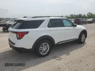 2025 Ford Explorer Active with VIN 1FMUK7DH7SGA38500, listed as a Copart auction lot 52371225 with Not Provided miles and Non Repairable. Bid and sale history available at carsss.com. Image 3.