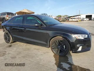 2018 Audi A3 Sedan Premium with VIN WAUAUGFF3J1092839, listed as a Copart auction lot 61115184 with 88,313 mi miles and Salvage Title. Bid and sale history available at carsss.com. Image 4.