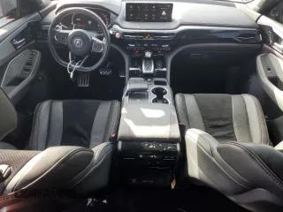 2023 Acura MDX w/A-Spec Package with VIN 5J8YE1H0XPL027358, listed as a Copart auction lot 43131555 with 21,767 mi miles and Salvage Title. Bid and sale history available at DreamBid. Image 8.