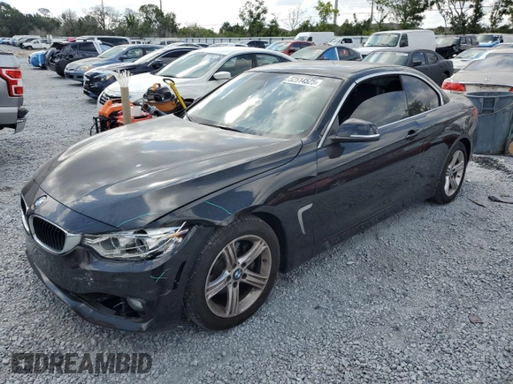2014 BMW 4 Series 428i z VIN WBA3V5C52EP751180, wystawiony jako Copart lot #52514525 z przebiegiem 105 812 mil mil oraz Szkoda całkowita • Salvage title. Historia ofert i sprzedaży dostępna na DreamBid. Obrazek 1.