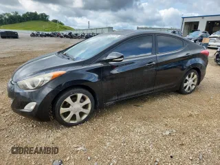2012 Hyundai Elantra Limited with VIN KMHDH4AE3CU332776, listed as a Copart auction lot 62181775 with 162,300 mi miles and Clean title. Bid and sale history available at DreamBid. Image 1.