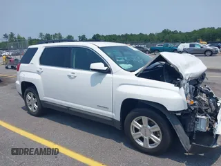 2016 GMC Terrain SLE z VIN 2GKALNEK8G6306405, wystawiony jako IAAI lot #42402285 z przebiegiem 97 683 mil mil oraz . Historia ofert i sprzedaży dostępna na DreamBid. Obrazek 1.