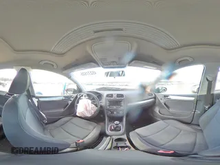 2012 Volkswagen Golf TDI with VIN WVWNM7AJ8CW302793, listed as a Copart auction lot 45277555 with 128,113 mi miles and Salvage title. Bid and sale history available at DreamBid. Image 12.