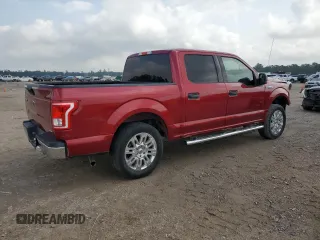 2016 Ford F-150 XLT with VIN 1FTEW1C86GKD79757, listed as a Copart auction lot 54757115 with 161,535 mi miles and Salvage title. Bid and sale history available at DreamBid. Image 3.