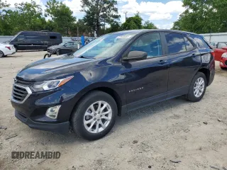2020 Chevrolet Equinox LS z VIN 3GNAXHEV0LS702908, wystawiony jako Copart lot #57945655 z przebiegiem 68 802 mil mil oraz Szkoda całkowita • Salvage title. Historia ofert i sprzedaży dostępna na DreamBid. Obrazek 1.
