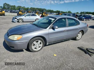 2006 Ford Taurus SEL with VIN 1FAFP56U36A180998, listed as a Copart auction lot 59820515 with 243,455 mi miles and Salvage title. Bid and sale history available at DreamBid. Image 1.