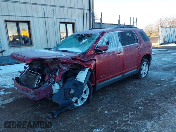 2010 GMC Terrain SLE-2 with VIN 2CTFLEEY9A6374388, listed as a IAAI auction lot 41360309 with 118,036 mi miles and . Bid and sale history available at DreamBid. Image 2.