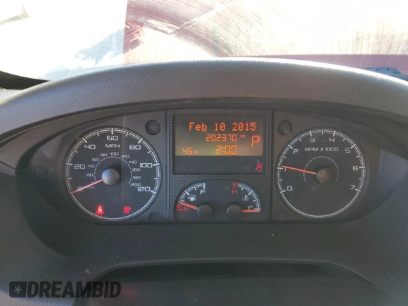 2015 Ram ProMaster Cargo with VIN 3C6TRVDG5FE520919, listed as a Copart auction lot 82394204 with 202,370 mi miles and Salvage Title. Bid and sale history available at carsss.com. Image 9.