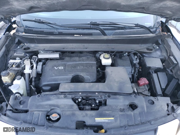 2017 Nissan Pathfinder S with VIN 5N1DR2MM0HC684442, listed as a Copart auction lot 88312415 with 123,507 mi miles and Salvage Title. Bid and sale history available at carsss.com. Image 12.