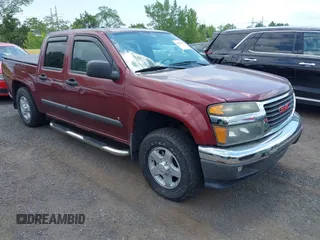 2007 GMC Canyon SLE2 with VIN 1GTDT13E278212609, listed as a IAAI auction lot 42817031 with 180,610 mi miles and . Bid and sale history available at DreamBid. Image 1.