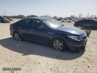 2018 Kia Optima LX with VIN 5XXGT4L36JG217345, listed as a Copart auction lot 47450205 with 124,796 mi miles and Salvage Title. Bid and sale history available at carsss.com. Image 4.