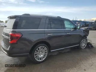 2024 Ford Expedition Limited с VIN 1FMJU1K84REA23651, выставлен на аукционе Copart как лот 55503645 с пробегом 41 795 миль миль и Чистый • Clean title. История ставок и продаж доступна на DreamBid. Изображение 3.