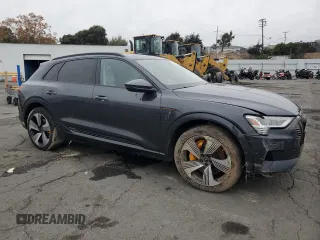 2022 Audi e-tron Premium Plus with VIN WA1LABGEXNB032371, listed as a Copart auction lot 81753974 with Not provided miles and Salvage title. Bid and sale history available at DreamBid. Image 4.