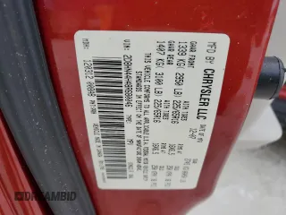2008 Dodge Grand Caravan SE with VIN 2D8HN44H48R680046, listed as a Copart auction lot 42169125 with 198,035 mi miles and Salvage Title. Bid and sale history available at DreamBid. Image 14.