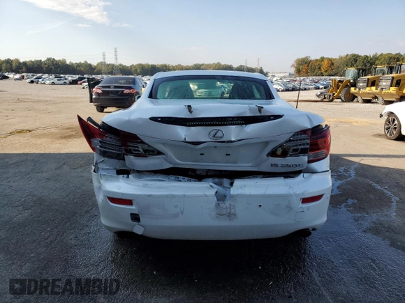 2014 Lexus IS 250 C z VIN JTHFF2C25E2531741, wystawiony jako Copart lot #77416404 z przebiegiem 67 478 mil mil oraz Szkoda całkowita • Salvage title. Historia ofert i sprzedaży dostępna na DreamBid. Obrazek 6.
