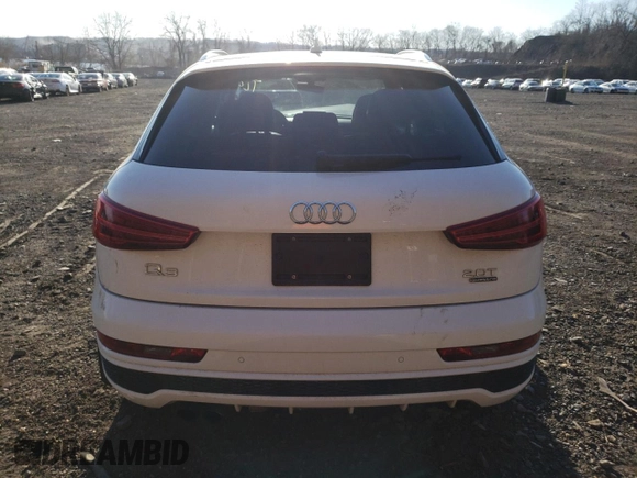 2018 Audi Q3 Premium with VIN WA1ECCFS8JR020768, listed as a Copart auction lot 45134973 with 42,221 mi miles. Bid and sale history available at carsss.com. Image 6.