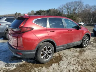 2020 Honda CR-V EX with VIN 2HKRW2H56LH632137, listed as a Copart auction lot 45338365 with 60,147 mi miles and Salvage Title. Bid and sale history available at carsss.com. Image 3.