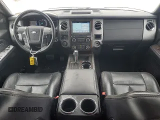 2017 Ford Expedition Platinum with VIN 1FMJU1MT2HEA13717, listed as a Copart auction lot 45651025 with 114,340 mi miles and Salvage title. Bid and sale history available at DreamBid. Image 8.