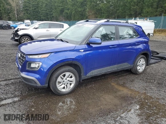 2020 Hyundai Venue SEL with VIN KMHRC8A35LU026883, listed as a Copart auction lot 47480575 with 32,879 mi miles and Salvage Title. Bid and sale history available at carsss.com. Image 1.
