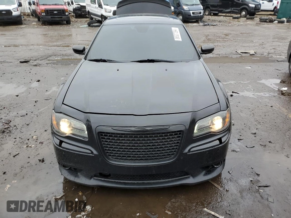 2012 Chrysler 300 SRT8 with VIN 2C3CCAFJ0CH801090, listed as a Copart auction lot 86537394 with 126,439 mi miles and Clean Title. Bid and sale history available at carsss.com. Image 5.